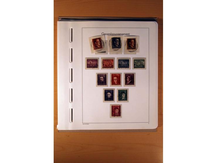 1919/45, ungebrauchte, postfrische und gestempelte Sammlung mit vielen besseren Werten dabei Mi.-Nr. 479-81, 482-95, 499-505,