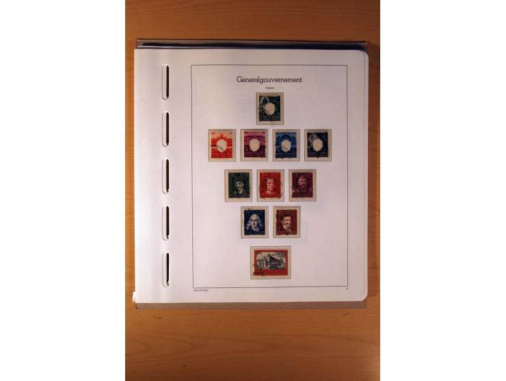 1919/45, ungebrauchte, postfrische und gestempelte Sammlung mit vielen besseren Werten dabei Mi.-Nr. 479-81, 482-95, 499-505,