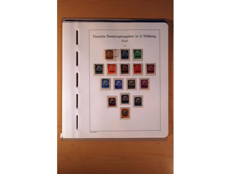 1919/45, ungebrauchte, postfrische und gestempelte Sammlung mit vielen besseren Werten dabei Mi.-Nr. 479-81, 482-95, 499-505,