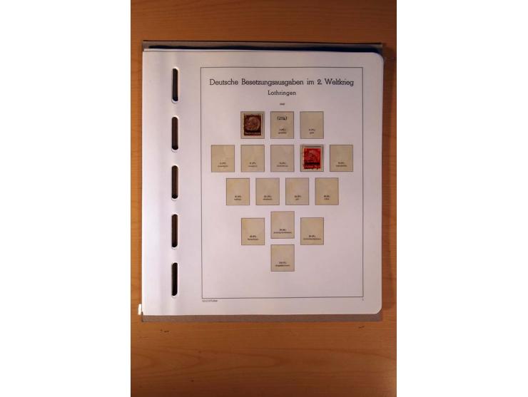 1919/45, ungebrauchte, postfrische und gestempelte Sammlung mit vielen besseren Werten dabei Mi.-Nr. 479-81, 482-95, 499-505,