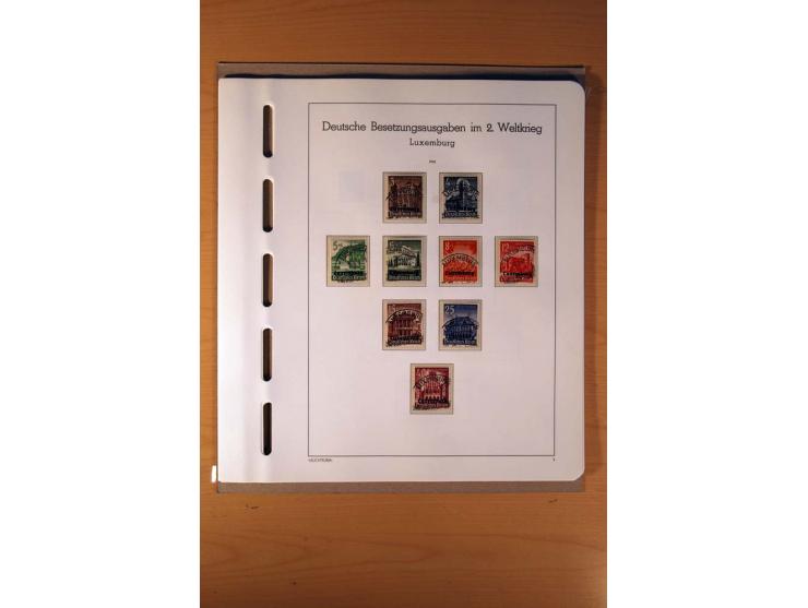 1919/45, ungebrauchte, postfrische und gestempelte Sammlung mit vielen besseren Werten dabei Mi.-Nr. 479-81, 482-95, 499-505,