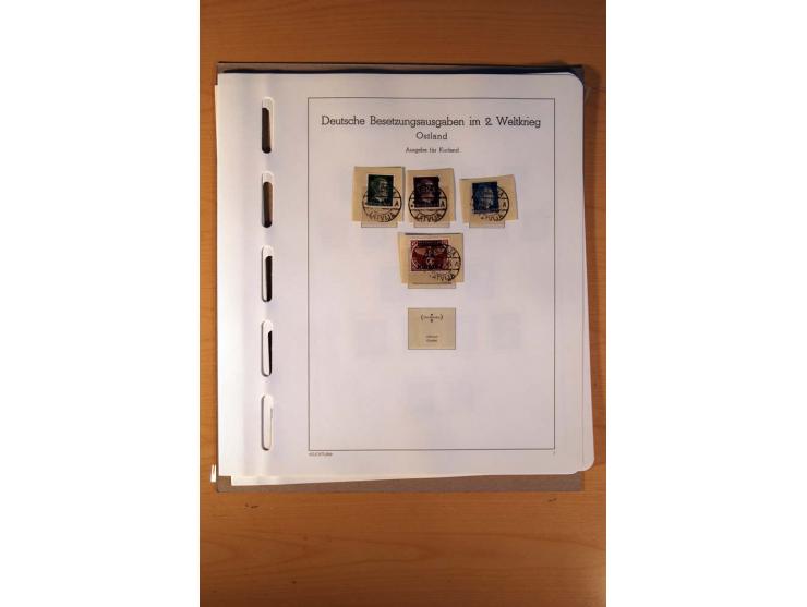 1919/45, ungebrauchte, postfrische und gestempelte Sammlung mit vielen besseren Werten dabei Mi.-Nr. 479-81, 482-95, 499-505,