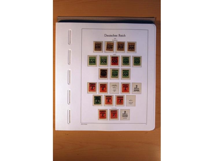 1919/45, ungebrauchte, postfrische und gestempelte Sammlung mit vielen besseren Werten dabei Mi.-Nr. 479-81, 482-95, 499-505,