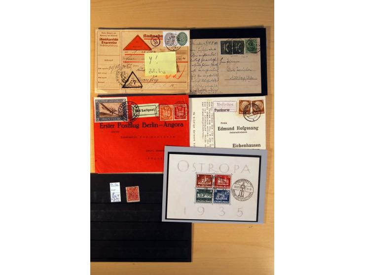 1919/45, ungebrauchte, postfrische und gestempelte Sammlung mit vielen besseren Werten dabei Mi.-Nr. 479-81, 482-95, 499-505,