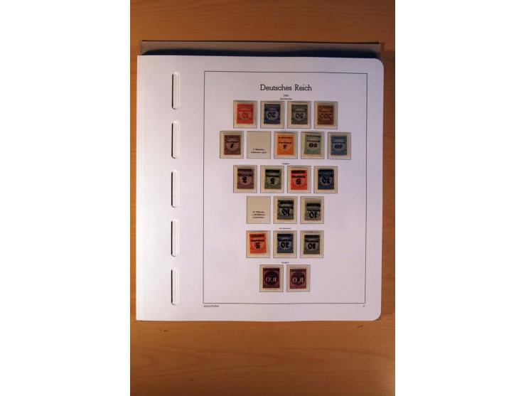 1919/45, ungebrauchte, postfrische und gestempelte Sammlung mit vielen besseren Werten dabei Mi.-Nr. 479-81, 482-95, 499-505,