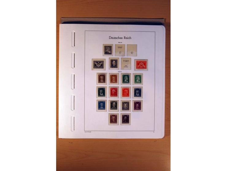 1919/45, ungebrauchte, postfrische und gestempelte Sammlung mit vielen besseren Werten dabei Mi.-Nr. 479-81, 482-95, 499-505,