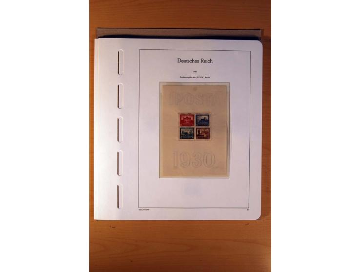 1919/45, ungebrauchte, postfrische und gestempelte Sammlung mit vielen besseren Werten dabei Mi.-Nr. 479-81, 482-95, 499-505,