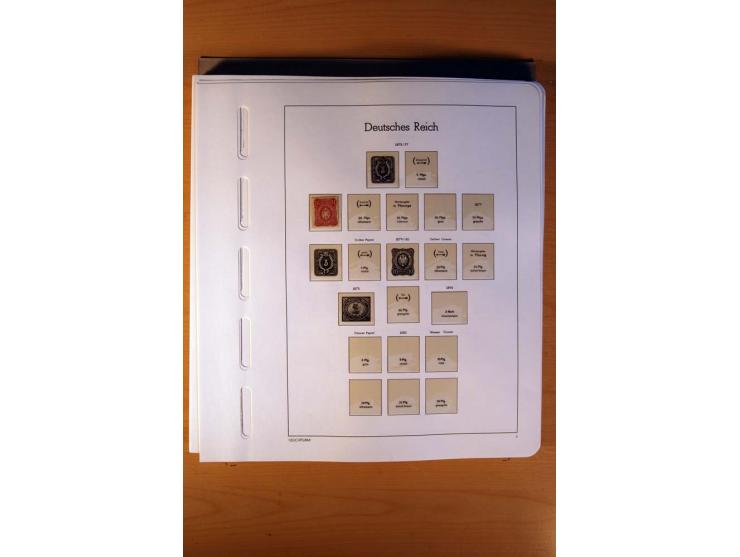 1919/45, ungebrauchte, postfrische und gestempelte Sammlung mit vielen besseren Werten dabei Mi.-Nr. 479-81, 482-95, 499-505,