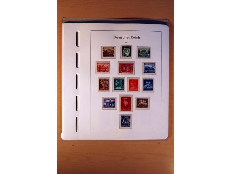 1919/45, ungebrauchte, postfrische und gestempelte Sammlung mit vielen besseren Werten dabei Mi.-Nr. 479-81, 482-95, 499-505,