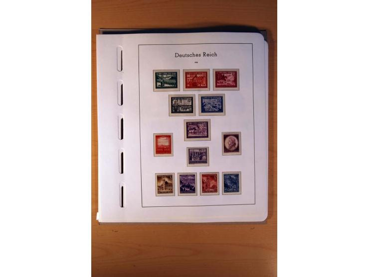 1919/45, ungebrauchte, postfrische und gestempelte Sammlung mit vielen besseren Werten dabei Mi.-Nr. 479-81, 482-95, 499-505,