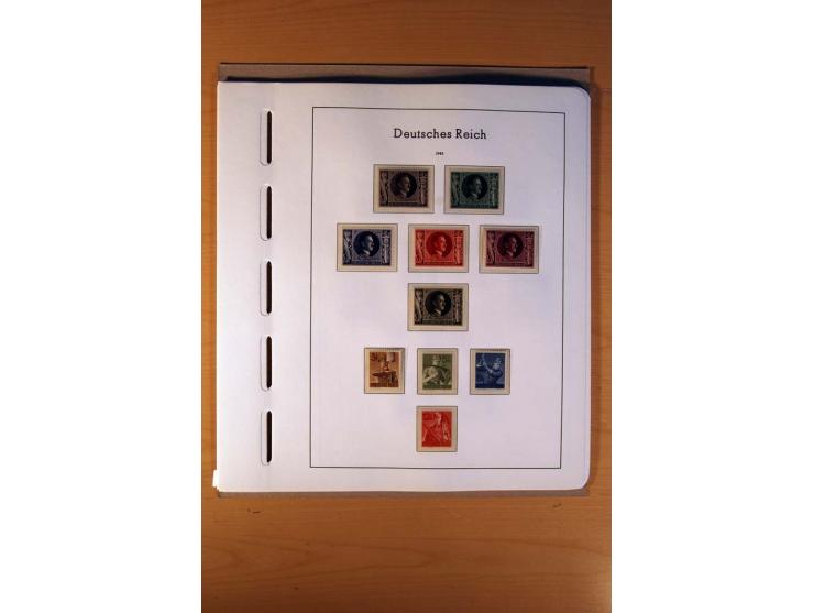 1919/45, ungebrauchte, postfrische und gestempelte Sammlung mit vielen besseren Werten dabei Mi.-Nr. 479-81, 482-95, 499-505,