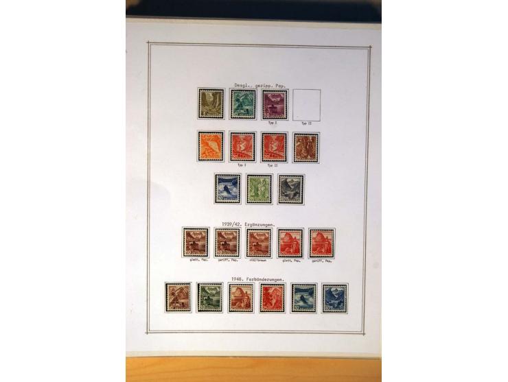 1881/1967, ungebrauchte und weitgehend kpl. bis überkpl. Sammlung mit Zusammendrucken und (bis auf Bl.1) allen Blocks
