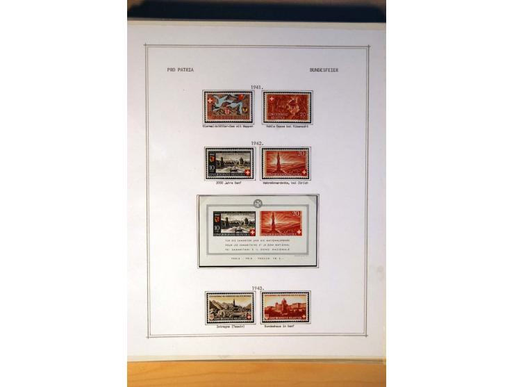 1881/1967, ungebrauchte und weitgehend kpl. bis überkpl. Sammlung mit Zusammendrucken und (bis auf Bl.1) allen Blocks