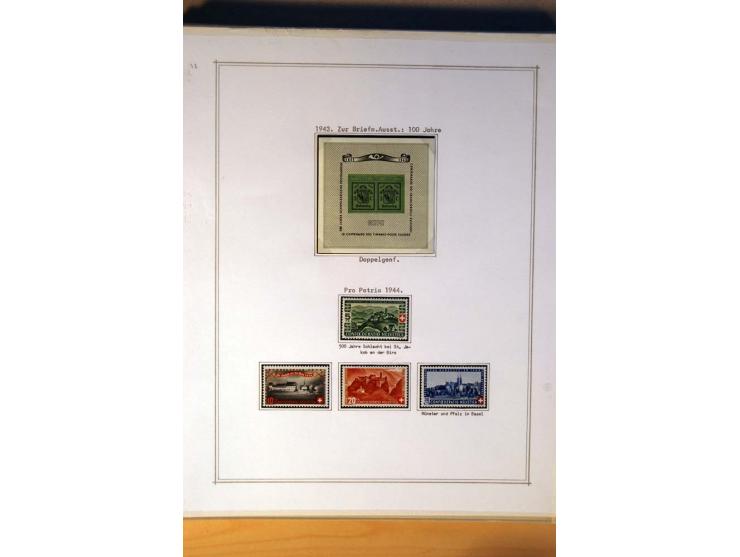1881/1967, ungebrauchte und weitgehend kpl. bis überkpl. Sammlung mit Zusammendrucken und (bis auf Bl.1) allen Blocks