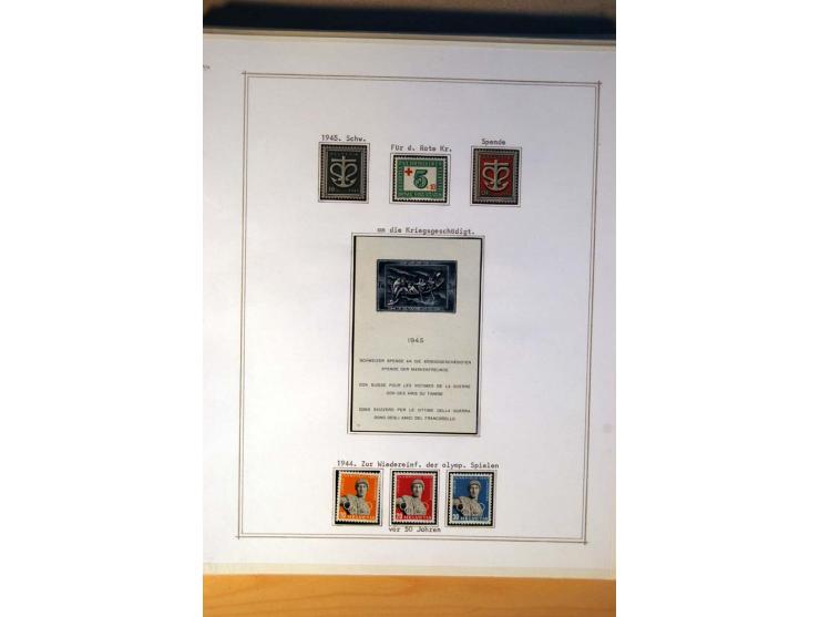1881/1967, ungebrauchte und weitgehend kpl. bis überkpl. Sammlung mit Zusammendrucken und (bis auf Bl.1) allen Blocks