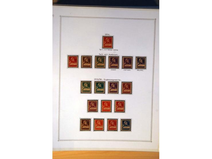 1881/1967, ungebrauchte und weitgehend kpl. bis überkpl. Sammlung mit Zusammendrucken und (bis auf Bl.1) allen Blocks