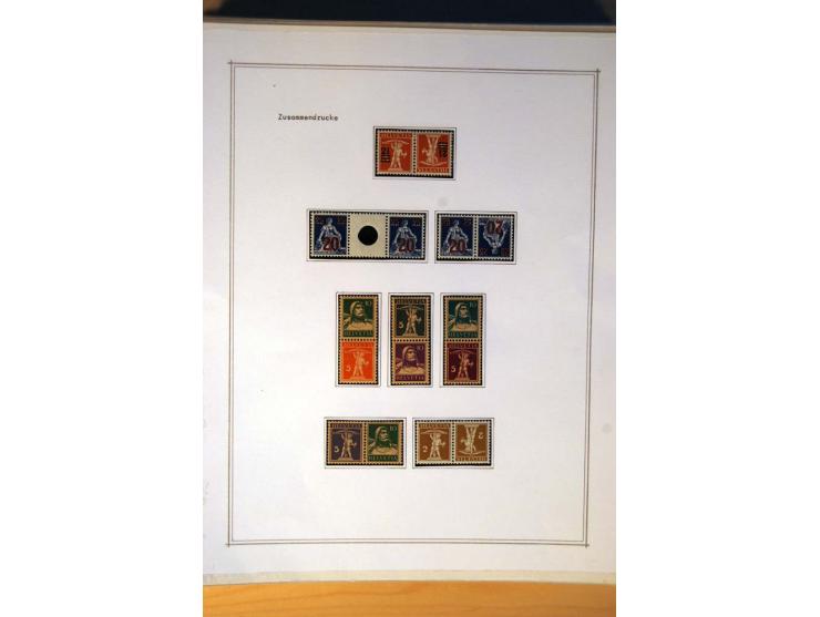 1881/1967, ungebrauchte und weitgehend kpl. bis überkpl. Sammlung mit Zusammendrucken und (bis auf Bl.1) allen Blocks