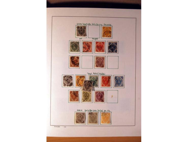 1865/1977, umfangreiche vorwiegend ungebrauchte und gestempelte Sammlung Estland, Lettland und Litauen, Tschechoslowakei, Rum