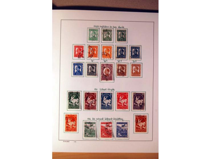 1865/1977, umfangreiche vorwiegend ungebrauchte und gestempelte Sammlung Estland, Lettland und Litauen, Tschechoslowakei, Rum