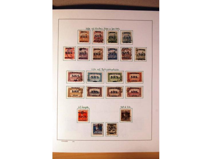 1865/1977, umfangreiche vorwiegend ungebrauchte und gestempelte Sammlung Estland, Lettland und Litauen, Tschechoslowakei, Rum