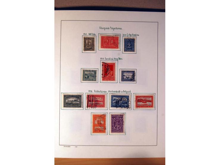 1865/1977, umfangreiche vorwiegend ungebrauchte und gestempelte Sammlung Estland, Lettland und Litauen, Tschechoslowakei, Rum