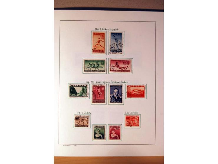 1865/1977, umfangreiche vorwiegend ungebrauchte und gestempelte Sammlung Estland, Lettland und Litauen, Tschechoslowakei, Rum