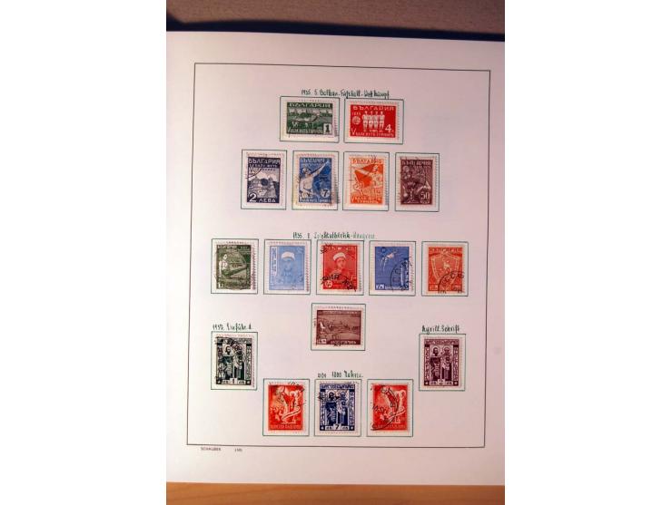 1865/1977, umfangreiche vorwiegend ungebrauchte und gestempelte Sammlung Estland, Lettland und Litauen, Tschechoslowakei, Rum