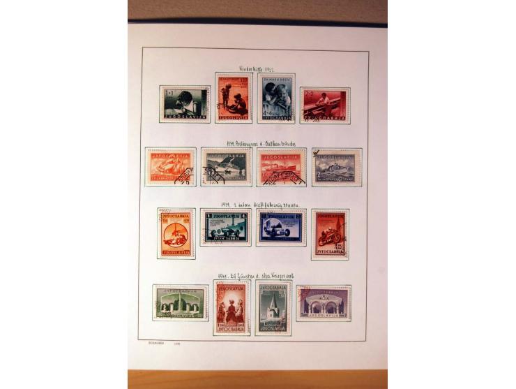 1865/1977, umfangreiche vorwiegend ungebrauchte und gestempelte Sammlung Estland, Lettland und Litauen, Tschechoslowakei, Rum