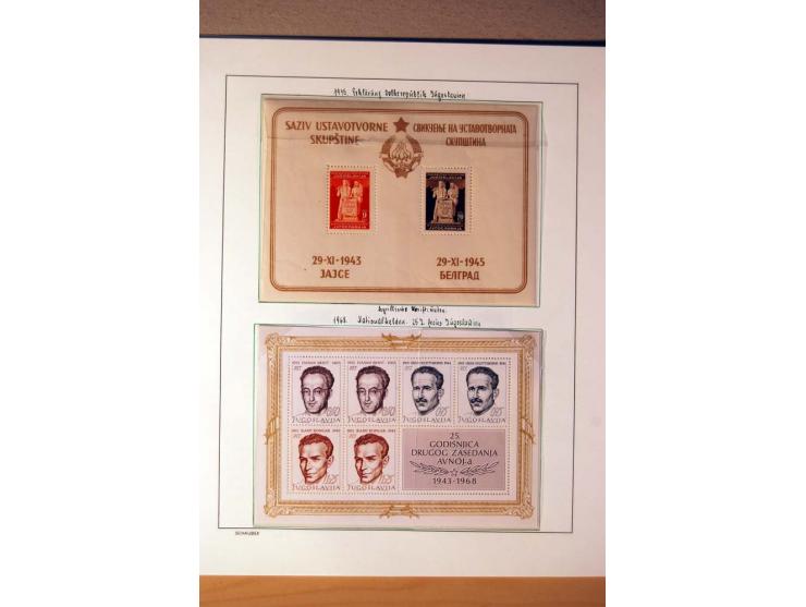 1865/1977, umfangreiche vorwiegend ungebrauchte und gestempelte Sammlung Estland, Lettland und Litauen, Tschechoslowakei, Rum