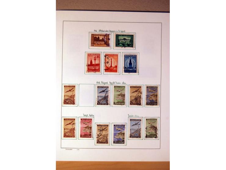 1865/1977, umfangreiche vorwiegend ungebrauchte und gestempelte Sammlung Estland, Lettland und Litauen, Tschechoslowakei, Rum