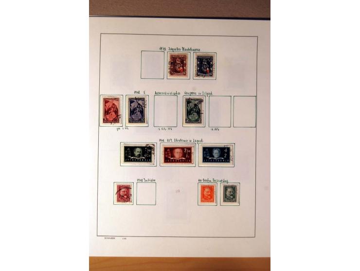 1865/1977, umfangreiche vorwiegend ungebrauchte und gestempelte Sammlung Estland, Lettland und Litauen, Tschechoslowakei, Rum