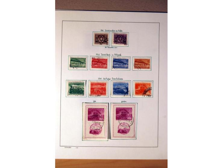 1865/1977, umfangreiche vorwiegend ungebrauchte und gestempelte Sammlung Estland, Lettland und Litauen, Tschechoslowakei, Rum