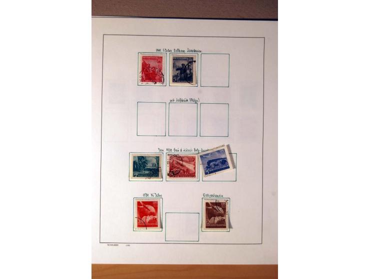 1865/1977, umfangreiche vorwiegend ungebrauchte und gestempelte Sammlung Estland, Lettland und Litauen, Tschechoslowakei, Rum