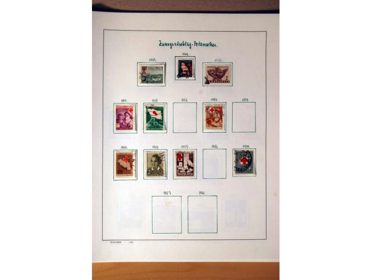 1865/1977, umfangreiche vorwiegend ungebrauchte und gestempelte Sammlung Estland, Lettland und Litauen, Tschechoslowakei, Rum