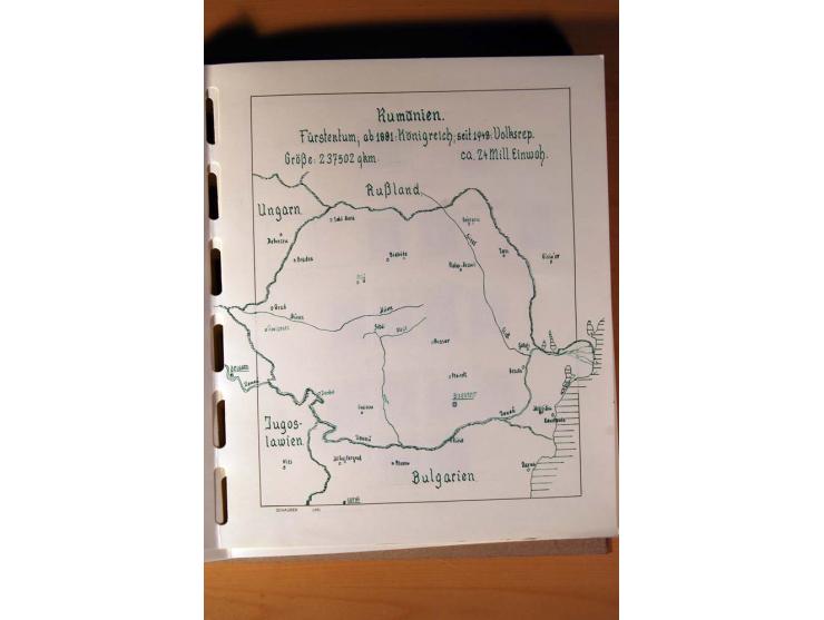 1865/1977, umfangreiche vorwiegend ungebrauchte und gestempelte Sammlung Estland, Lettland und Litauen, Tschechoslowakei, Rum