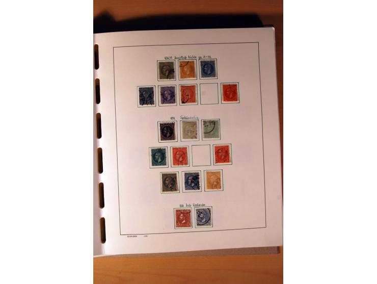 1865/1977, umfangreiche vorwiegend ungebrauchte und gestempelte Sammlung Estland, Lettland und Litauen, Tschechoslowakei, Rum