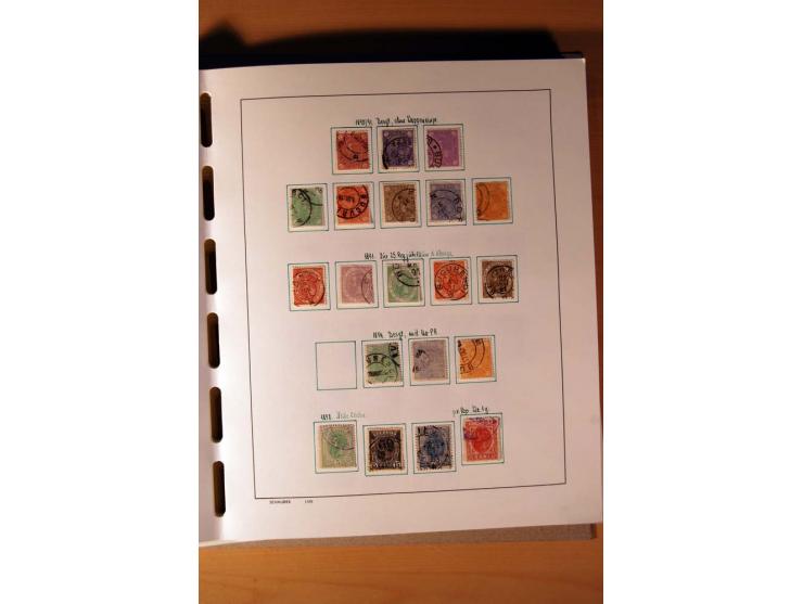 1865/1977, umfangreiche vorwiegend ungebrauchte und gestempelte Sammlung Estland, Lettland und Litauen, Tschechoslowakei, Rum