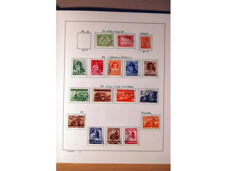 1865/1977, umfangreiche vorwiegend ungebrauchte und gestempelte Sammlung Estland, Lettland und Litauen, Tschechoslowakei, Rum