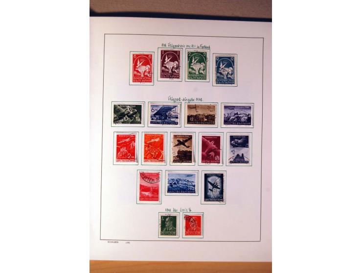 1865/1977, umfangreiche vorwiegend ungebrauchte und gestempelte Sammlung Estland, Lettland und Litauen, Tschechoslowakei, Rum