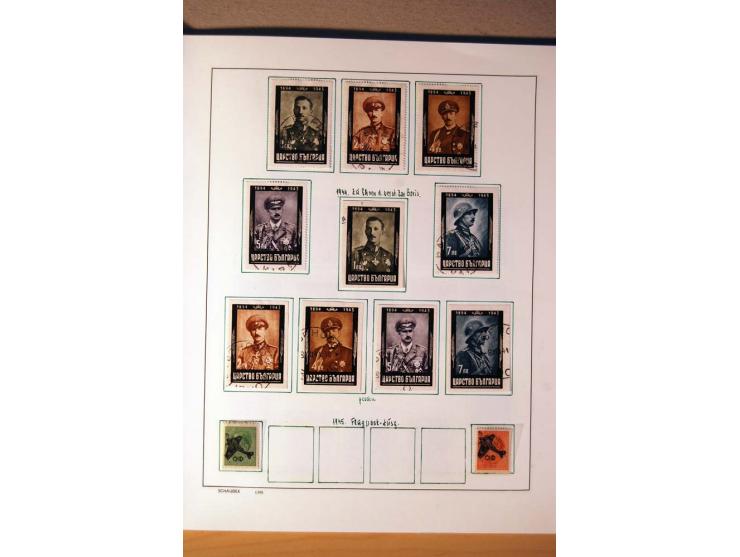 1865/1977, umfangreiche vorwiegend ungebrauchte und gestempelte Sammlung Estland, Lettland und Litauen, Tschechoslowakei, Rum