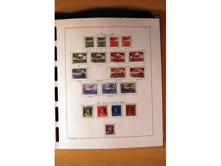 1865/1977, umfangreiche vorwiegend ungebrauchte und gestempelte Sammlung Estland, Lettland und Litauen, Tschechoslowakei, Rum