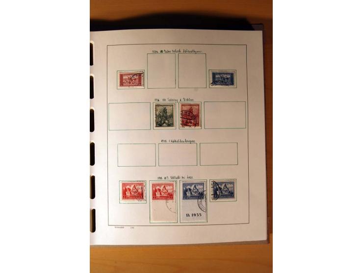 1865/1977, umfangreiche vorwiegend ungebrauchte und gestempelte Sammlung Estland, Lettland und Litauen, Tschechoslowakei, Rum