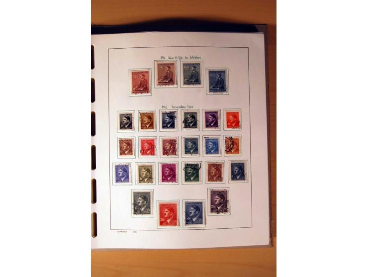1865/1977, umfangreiche vorwiegend ungebrauchte und gestempelte Sammlung Estland, Lettland und Litauen, Tschechoslowakei, Rum