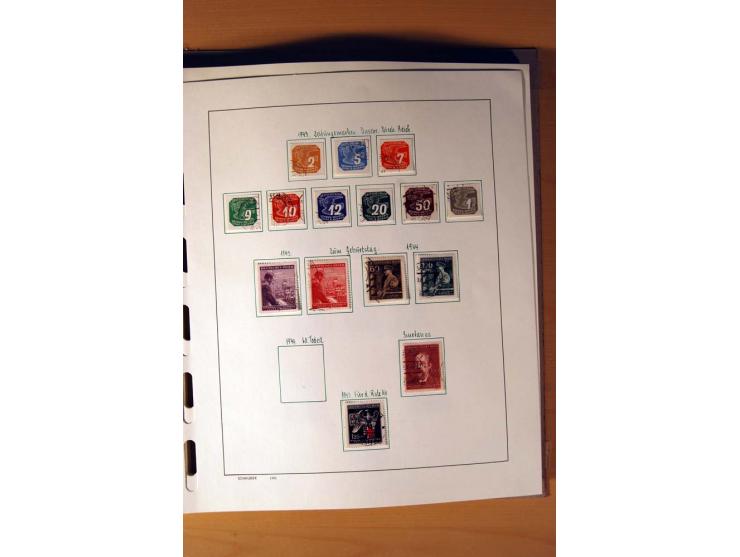 1865/1977, umfangreiche vorwiegend ungebrauchte und gestempelte Sammlung Estland, Lettland und Litauen, Tschechoslowakei, Rum