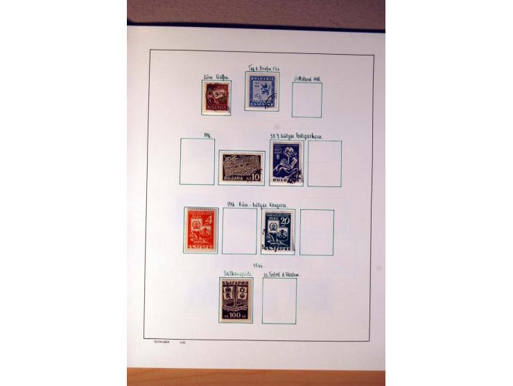 1865/1977, umfangreiche vorwiegend ungebrauchte und gestempelte Sammlung Estland, Lettland und Litauen, Tschechoslowakei, Rum