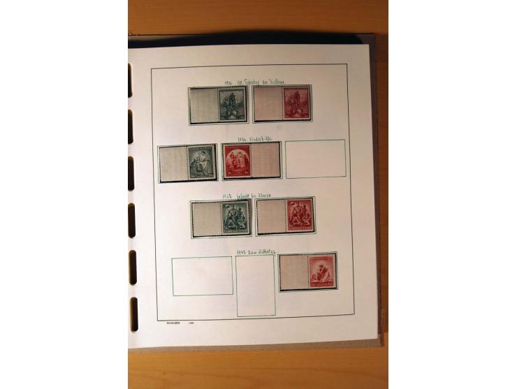 1865/1977, umfangreiche vorwiegend ungebrauchte und gestempelte Sammlung Estland, Lettland und Litauen, Tschechoslowakei, Rum