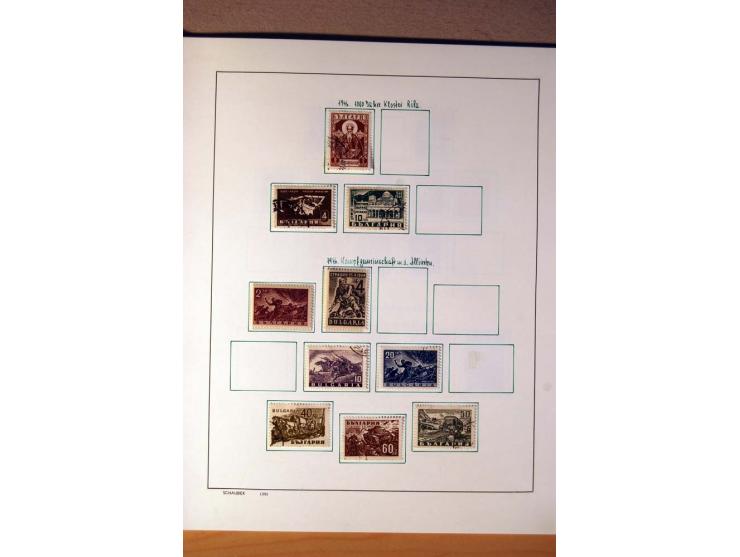 1865/1977, umfangreiche vorwiegend ungebrauchte und gestempelte Sammlung Estland, Lettland und Litauen, Tschechoslowakei, Rum
