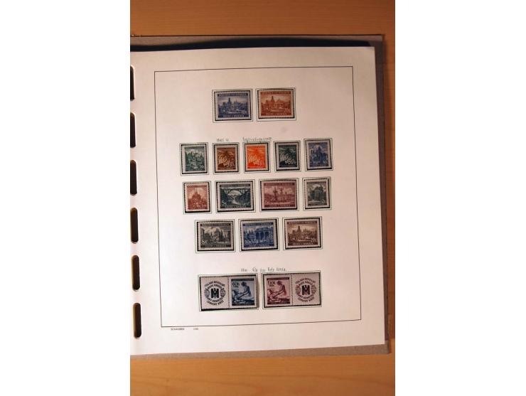 1865/1977, umfangreiche vorwiegend ungebrauchte und gestempelte Sammlung Estland, Lettland und Litauen, Tschechoslowakei, Rum