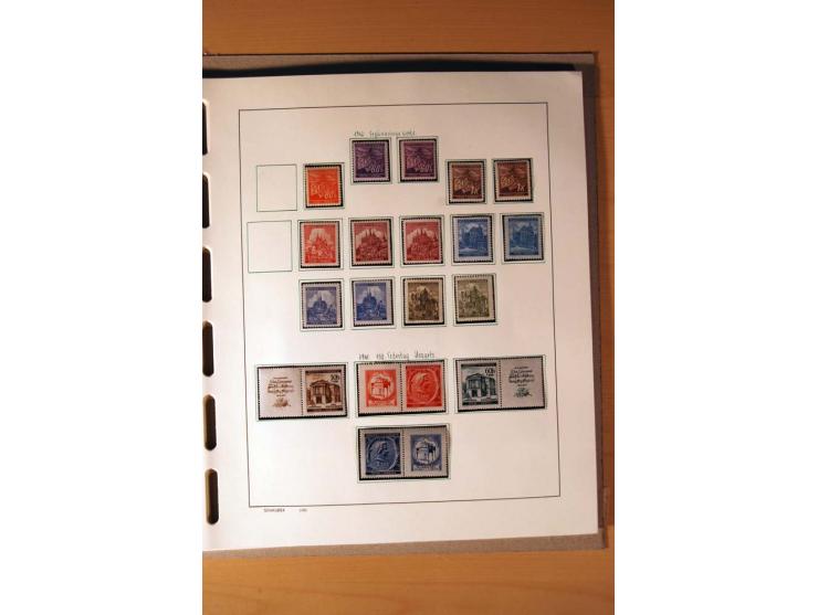 1865/1977, umfangreiche vorwiegend ungebrauchte und gestempelte Sammlung Estland, Lettland und Litauen, Tschechoslowakei, Rum