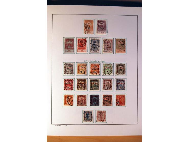 1865/1977, umfangreiche vorwiegend ungebrauchte und gestempelte Sammlung Estland, Lettland und Litauen, Tschechoslowakei, Rum